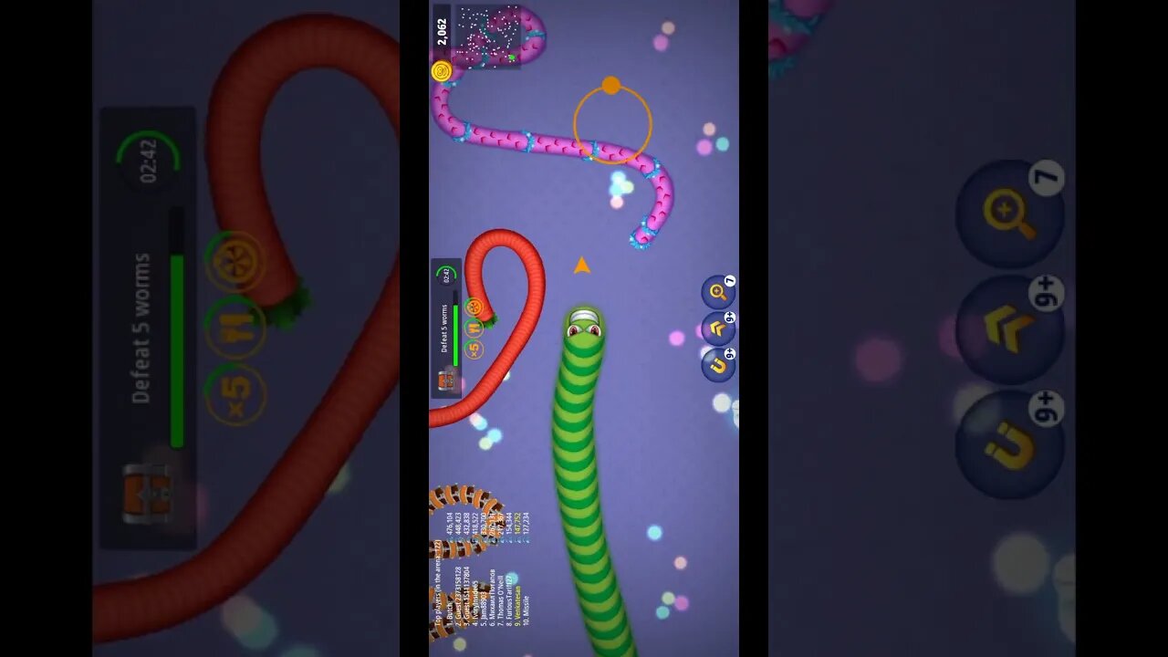 Shorts CASUAL AZUR GAMES Worms Zone .io - Hungry Snake 71-130