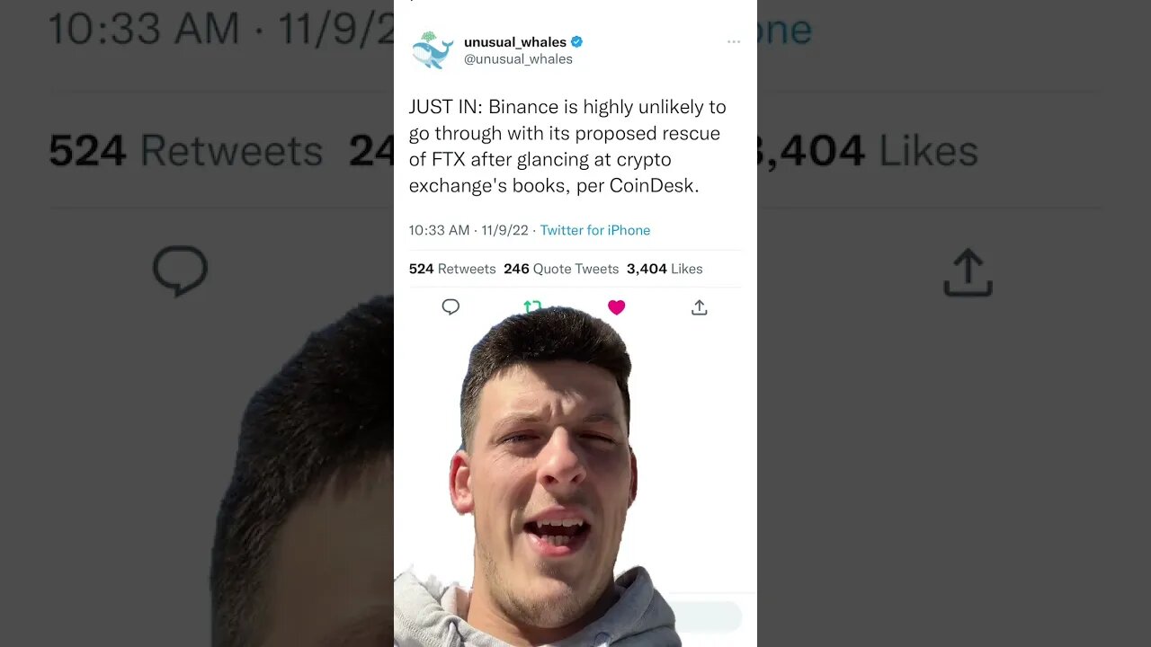 Binance Backing Out Of FTX Deal