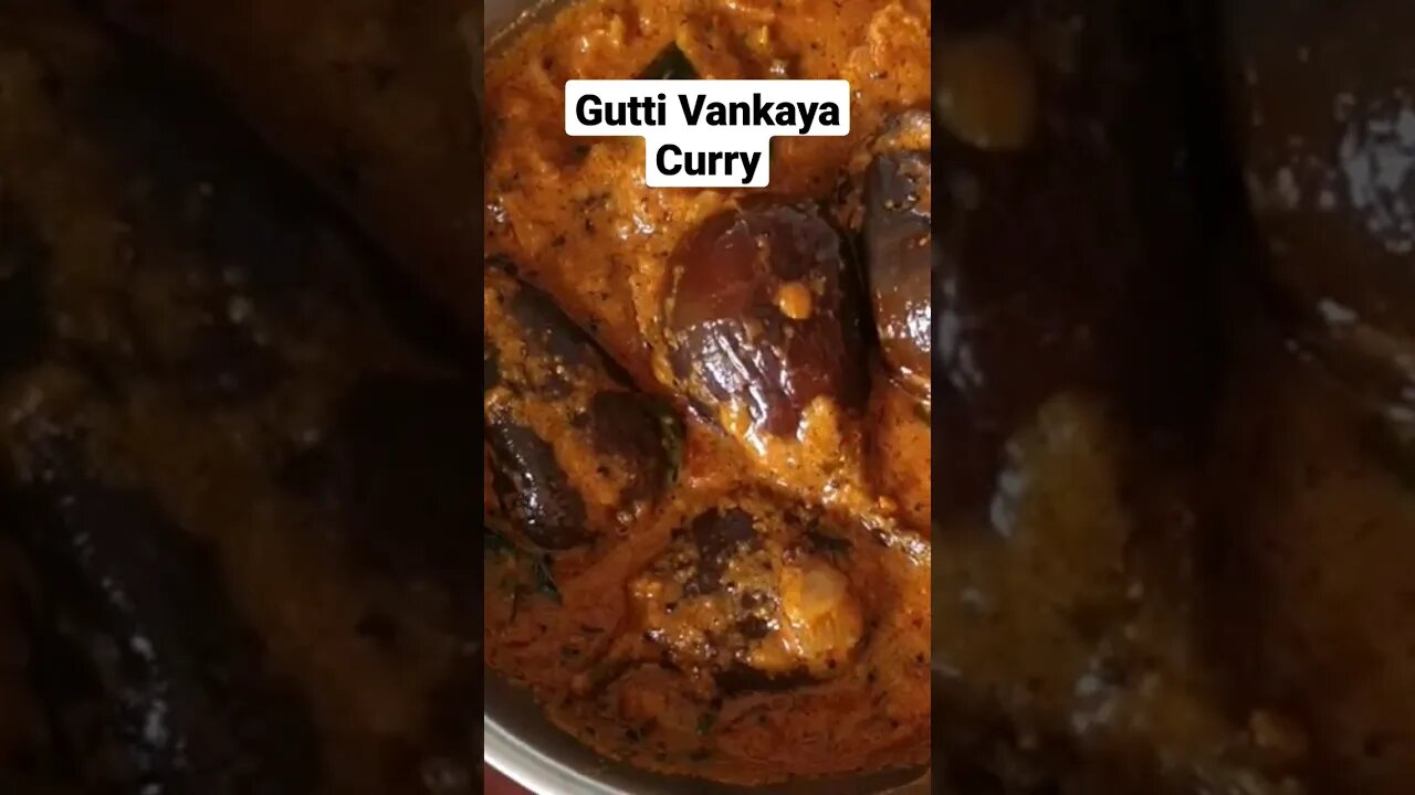 Gutti Vankaya Curry #shorts #foodie #curry