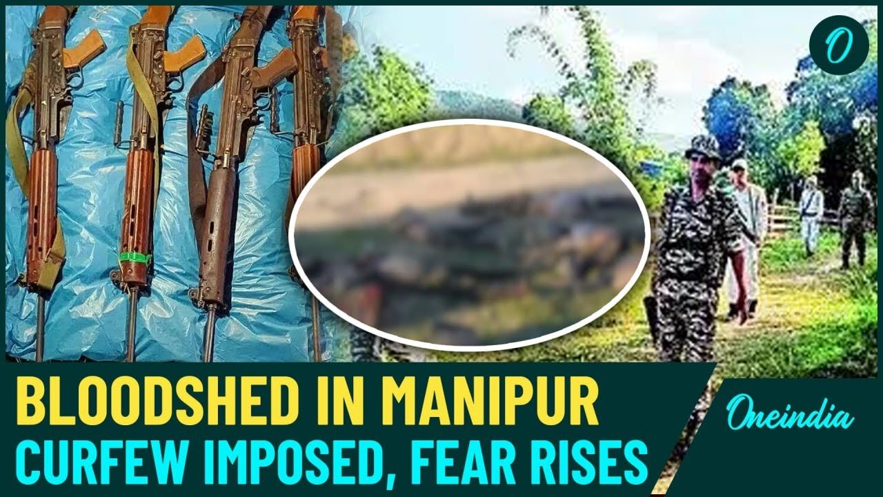 Kuki Insurgents Killed in Bloody Clash After Attack on Meitei Farmer – Total Curfew in Manipur