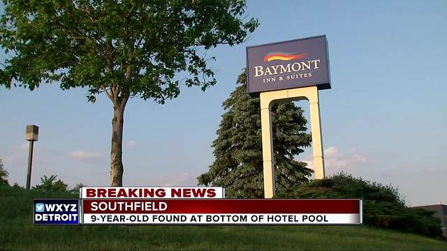 9-year-old rushed to hospital after being found unresponsive in hotel pool