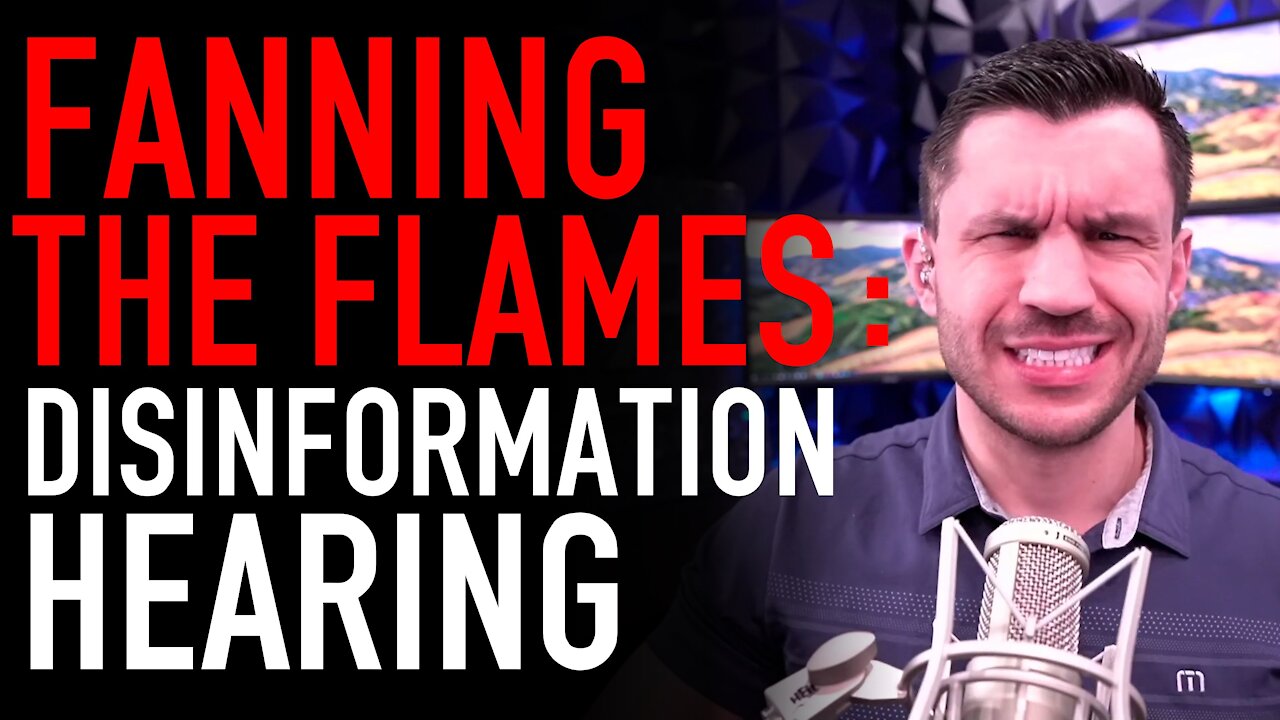 “Fanning the Flames: Disinformation and Extremism in the Media” Censorship Hearing Overview