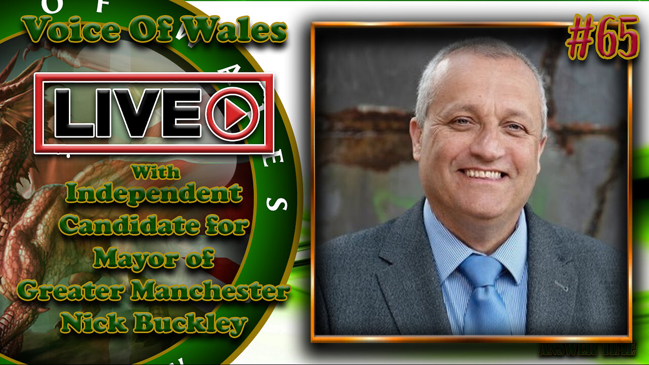 Voice Of Wales LIVE with Nick Buckley #65