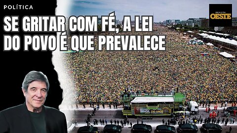 SE GRITAR COM FÉ A LEI DO POVO É QUE PREVALECE