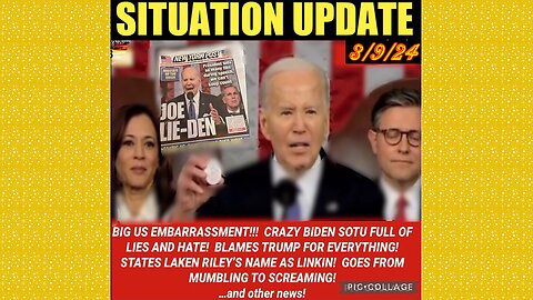 SITUATION UPDATE 3/9/24 - Child Trafficking/Sra/Mk Ultra, Gcr/Judy Byington Update, Us Republic