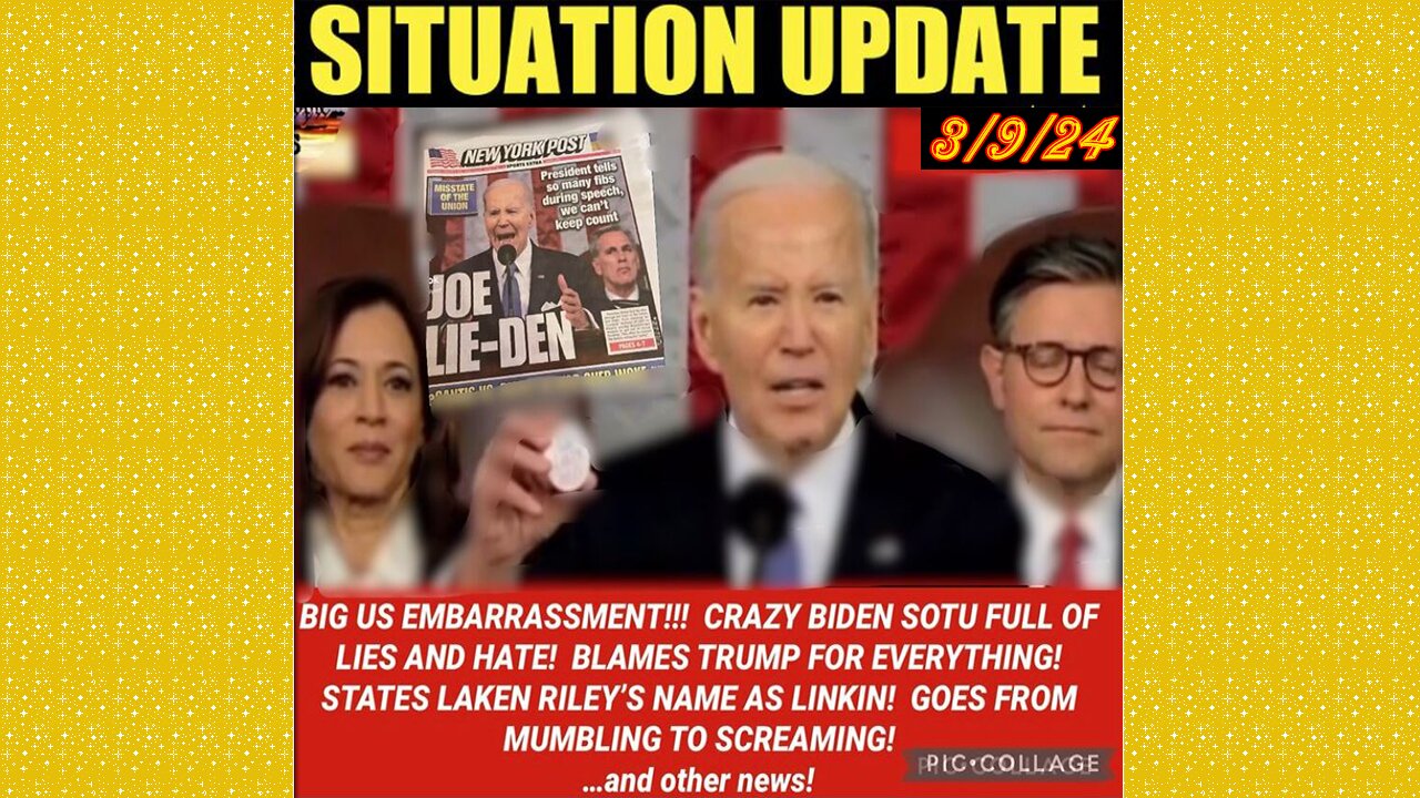 SITUATION UPDATE 3/9/24 - Child Trafficking/Sra/Mk Ultra, Gcr/Judy Byington Update, Us Republic