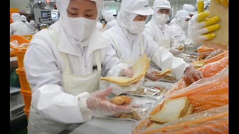 Fish cake Factory that Mass-produces