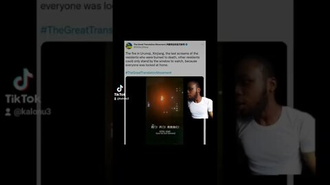 What sparked the protest in china