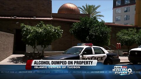 Police investigate dumping of alcohol on Islamic Center property, cars