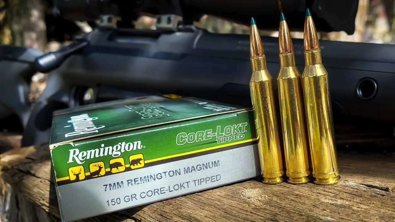 Remington Core-Lokt Tipped 7MM Magnum [Incredible Groups] 100 YD Groups, Long Range, and Drop Chart