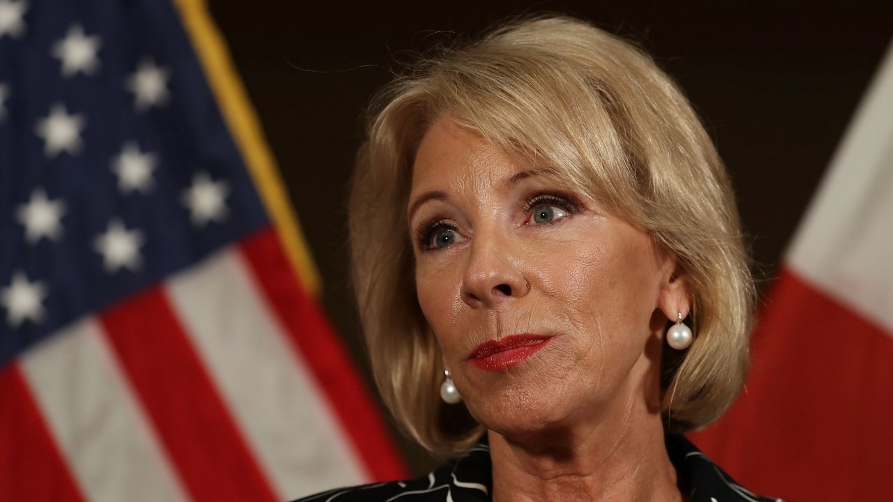 DeVos Sued For Continuing To Collect Loans From Defrauded Students