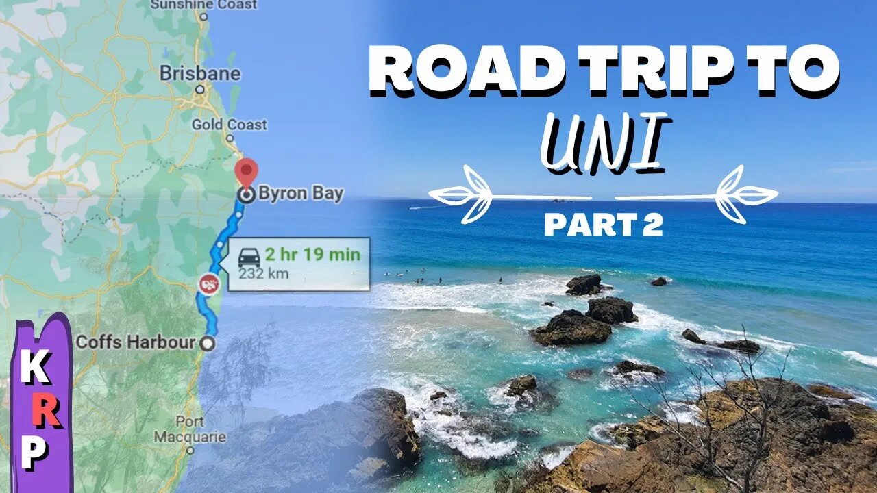 From Coffs Harbour to Byron Bay | Road Trip to Uni [Part 2]