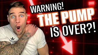 🚨 BITCOIN PUMP OUT OF STEAM?!?!? 🚨 (Major Pullback Coming)