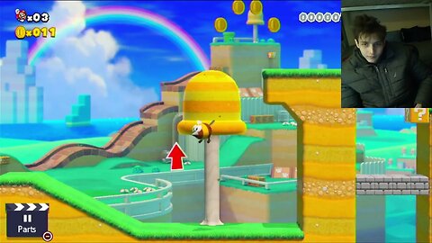 Super Mario Maker 2 Story Mode Hello 3D World Level Walkthrough With Live Commentary