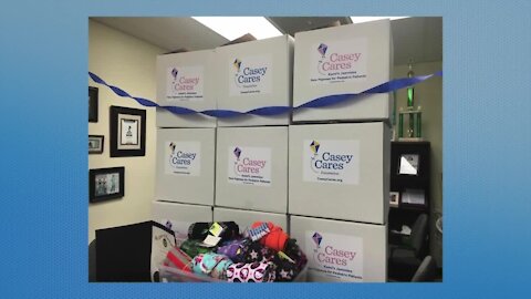 Casey Cares Biggest PJ Party