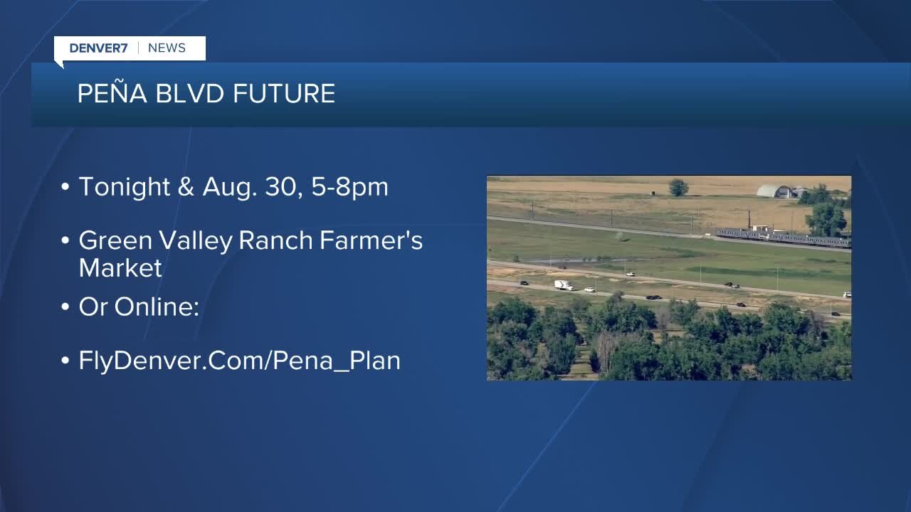 Airport wants your opinion on Pena Blvd improvements