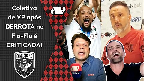 "O Vítor Pereira tá de BRINCADEIRA? ELE DISSE que..." FALA após Flamengo x Fluminense é CRITICADA!