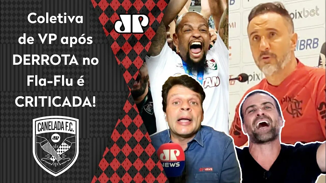 "O Vítor Pereira tá de BRINCADEIRA? ELE DISSE que..." FALA após Flamengo x Fluminense é CRITICADA!