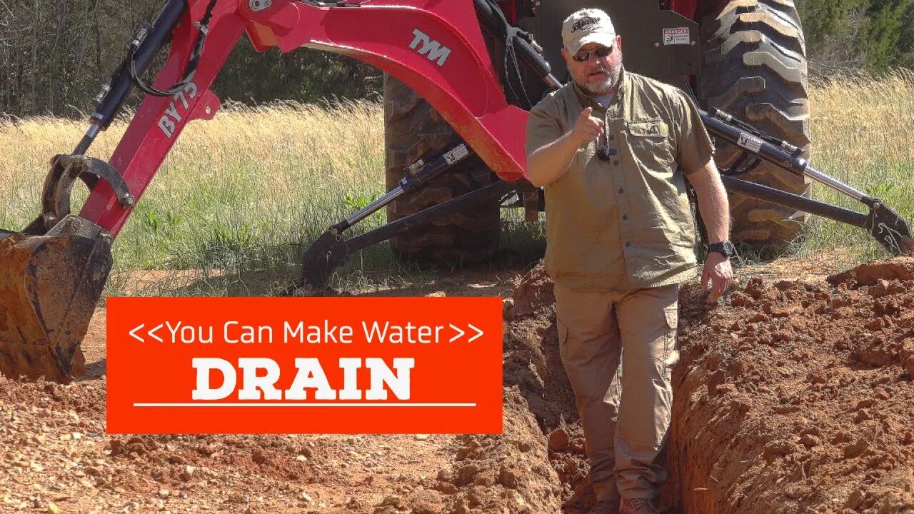 You Can Make Water Drain Up a Hill! How to Fix Standing Water in the Lawn