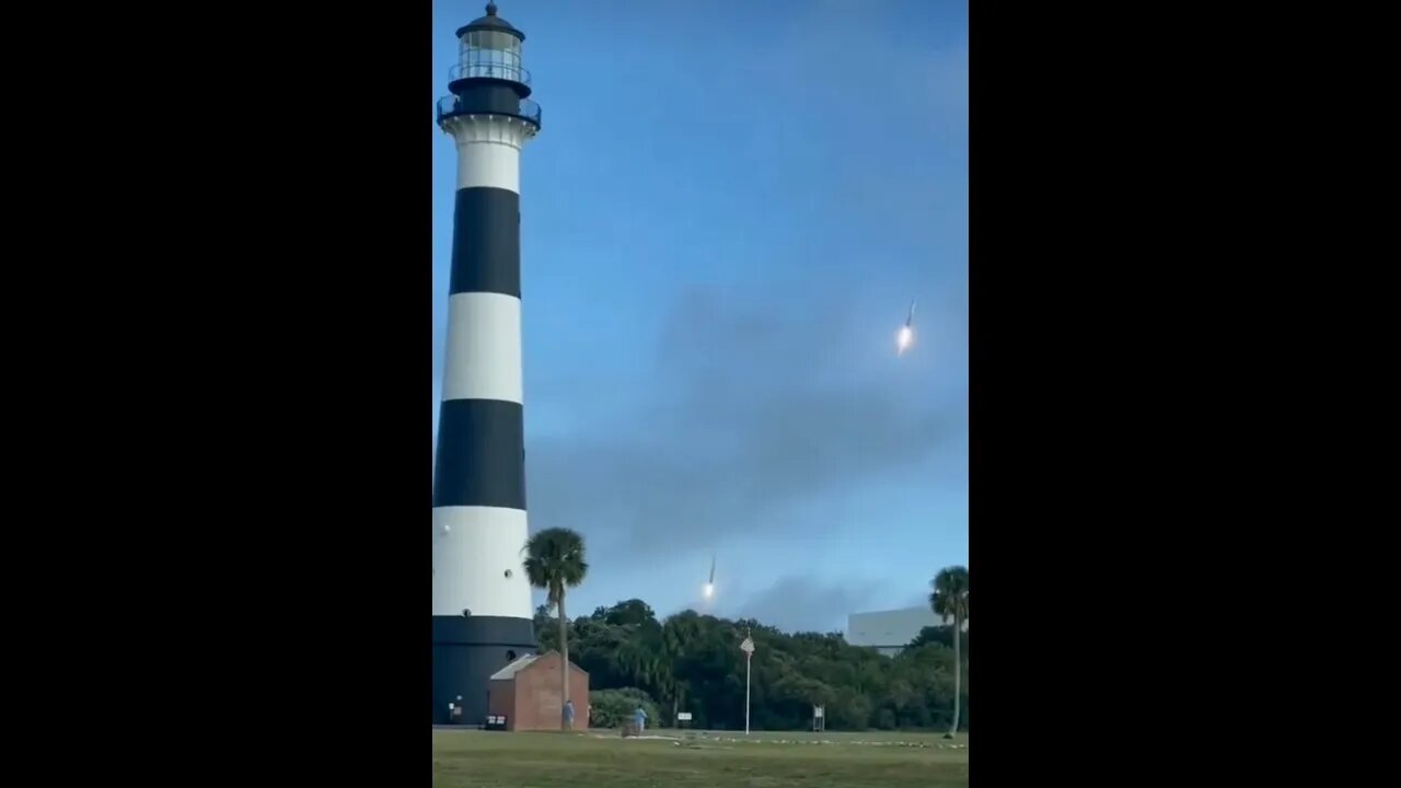Space X Boosters Re-Entry