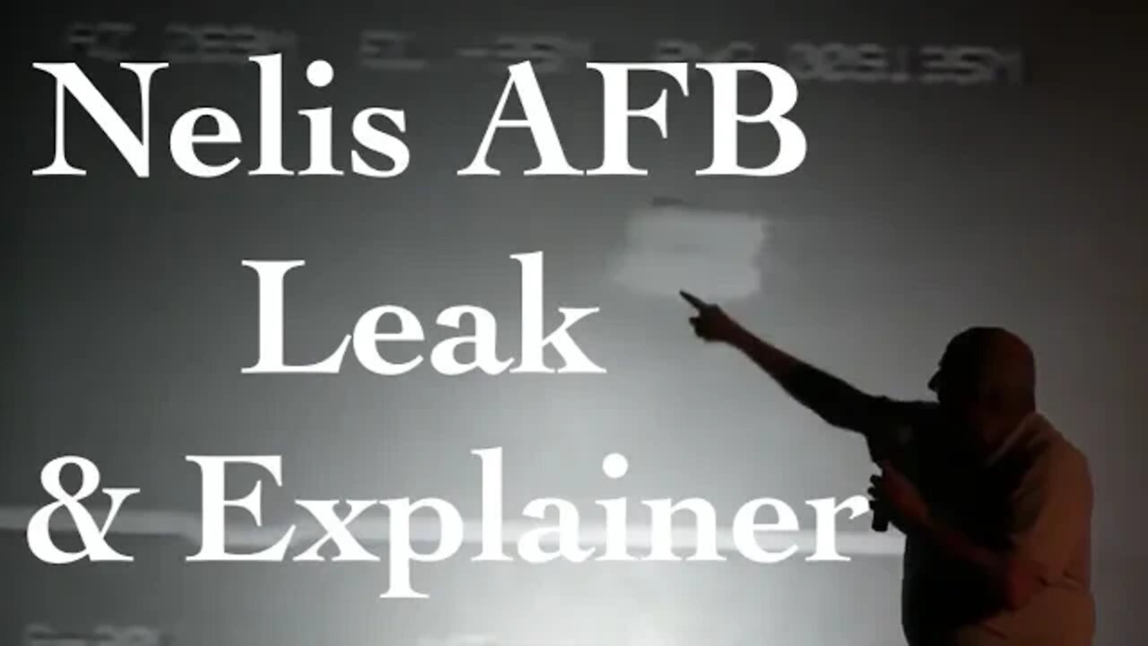 Government UFO Leak: Nelis Test Range - Encounter + Explanation