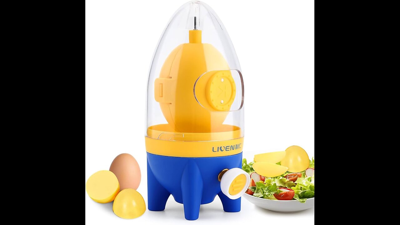 Egg Homogenizer Manual Puller, Egg Spinner for Boiled Golden Eggs