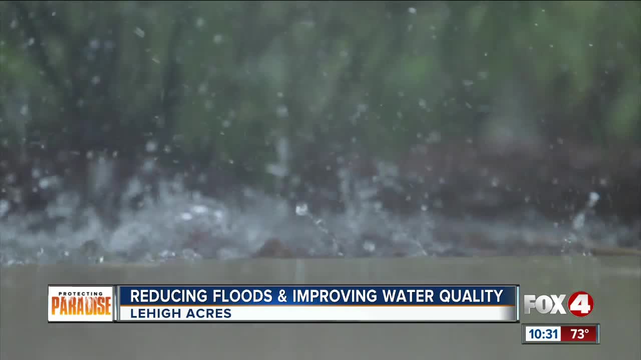 Stormwater storage and water quality project complete in Lehigh Acres