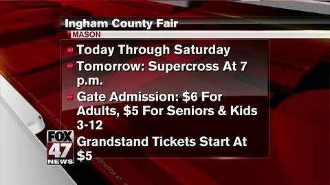 Ingham Co. Fair begins Monday