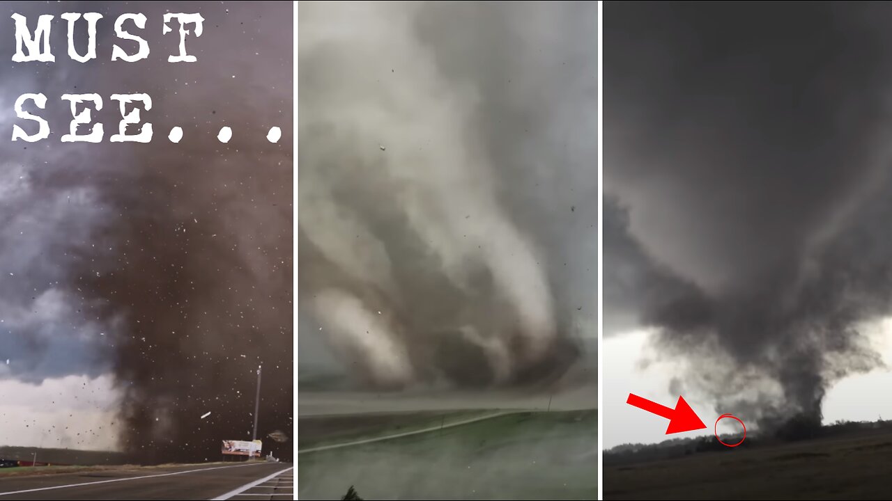 3 MUST SEE TORNADOS FROM THIS SEASON...