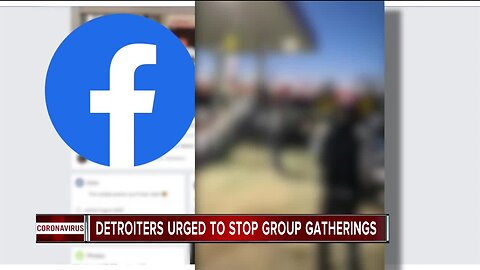 Detroiters urged to stop group gatherings