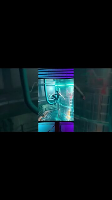 Spider-Man Miles Morales on a LG45GR95QE! See link for full video #gamingsetup #gaming #spiderman