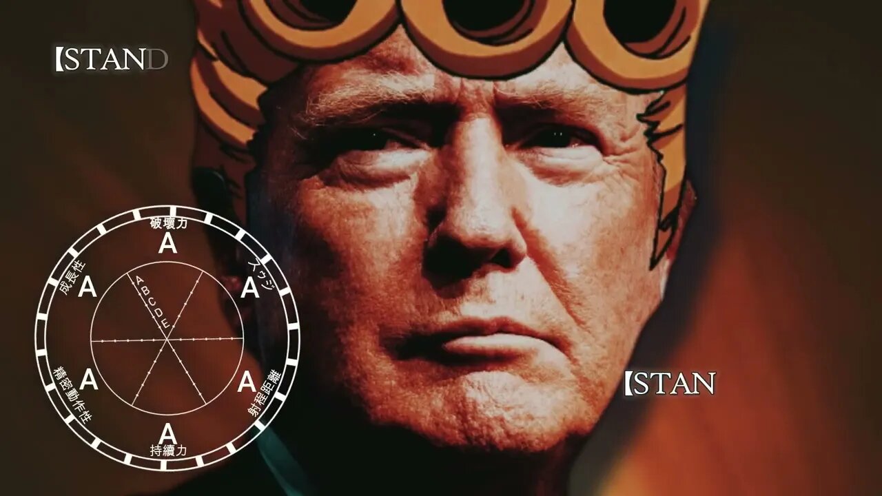 Giorno Trump---JJBA Jojo x Donald Trump