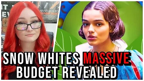 Snow White INSANE Budget Revealed, Rachel Zegler $300 MILLION Woke Movie Will TANK For Disney