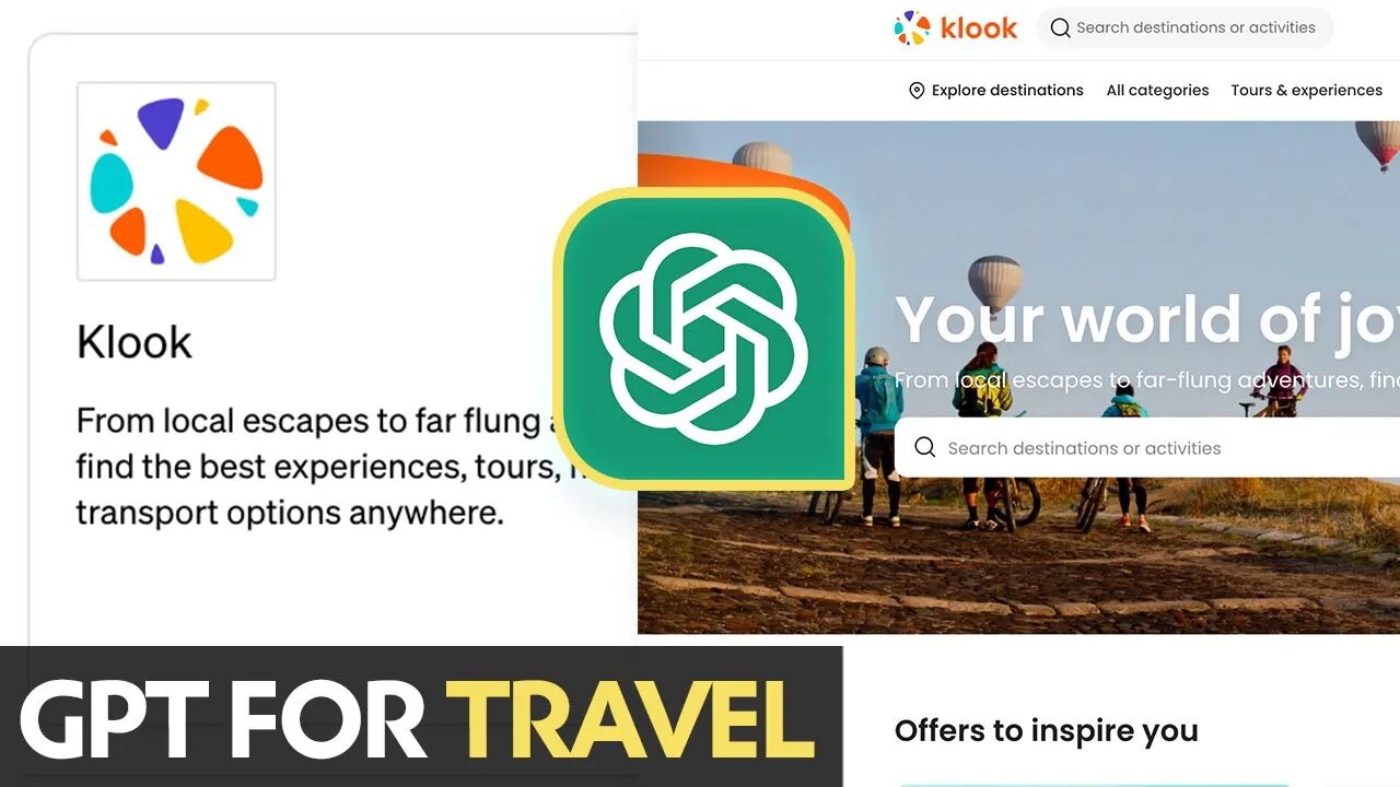 ChatGPT Klook Plugin Integration & Find the Best Experiences, Tours, and Hotels | Tutorial