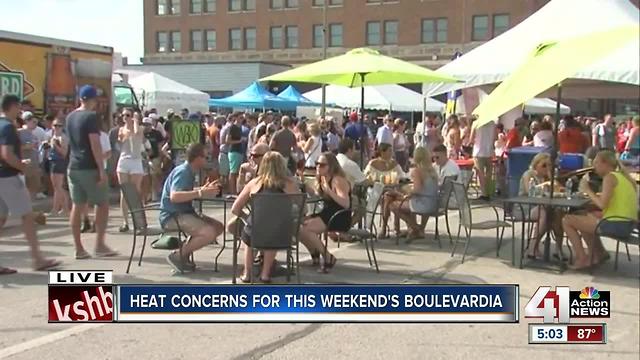 Heat becomes big issue for events around KC metro area