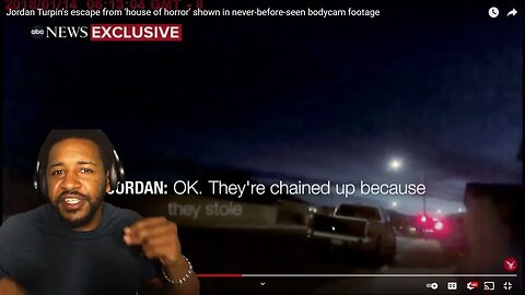 JORDAN TURPINS ESCAPE FROM HOUSE OF HORROR SHOWN IN BODYCAM FOOTAGE | REACTION!!!