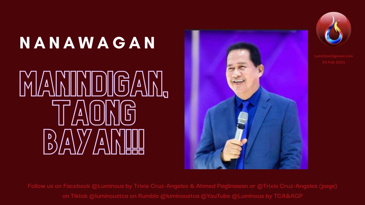 Nanawagan si Pastor Quiboloy