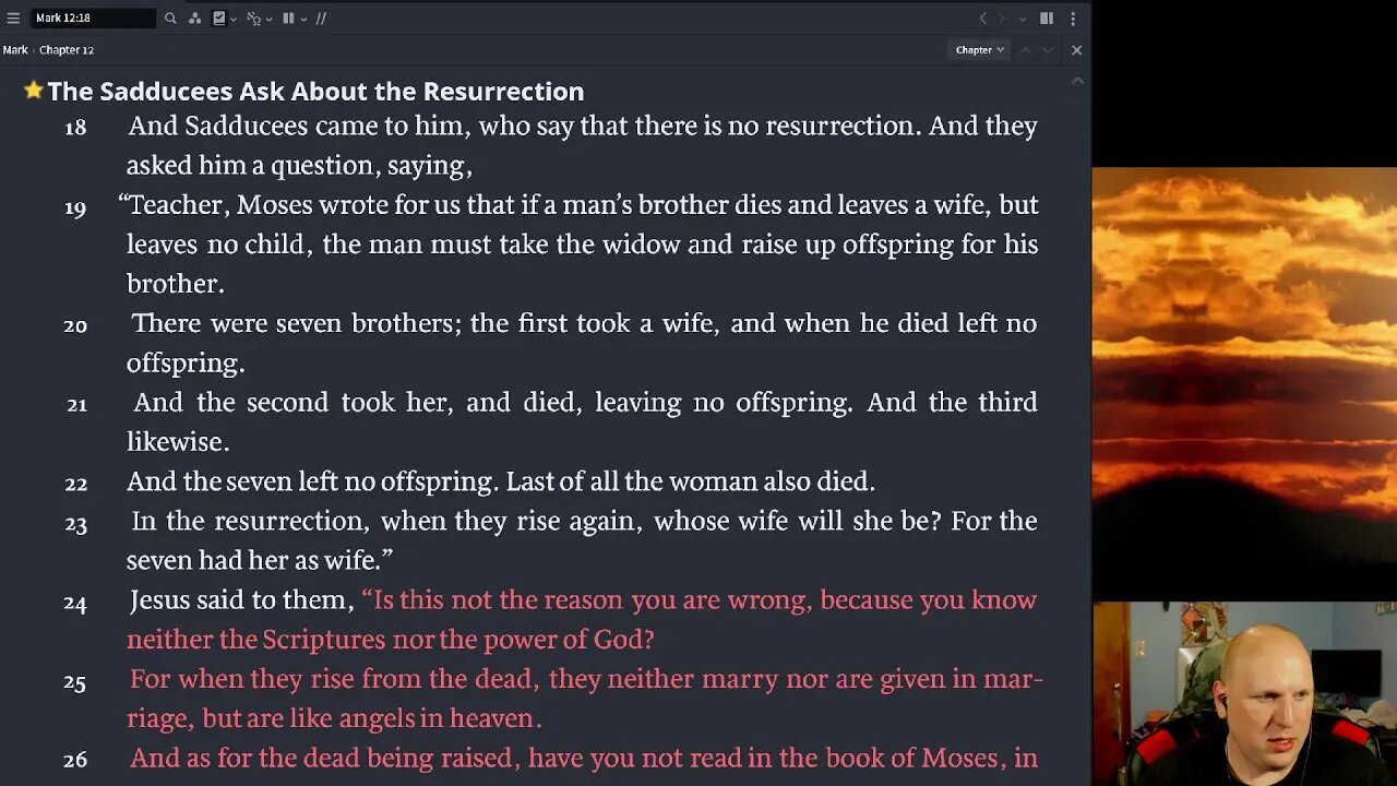 Marriage and Resurrection - Mark Bible Study Part 51