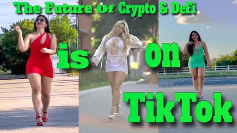 The Future Of Crypto & DeFi is On TikTok : Savvy Report #cryptomash #crypto #tiktok #defi #future