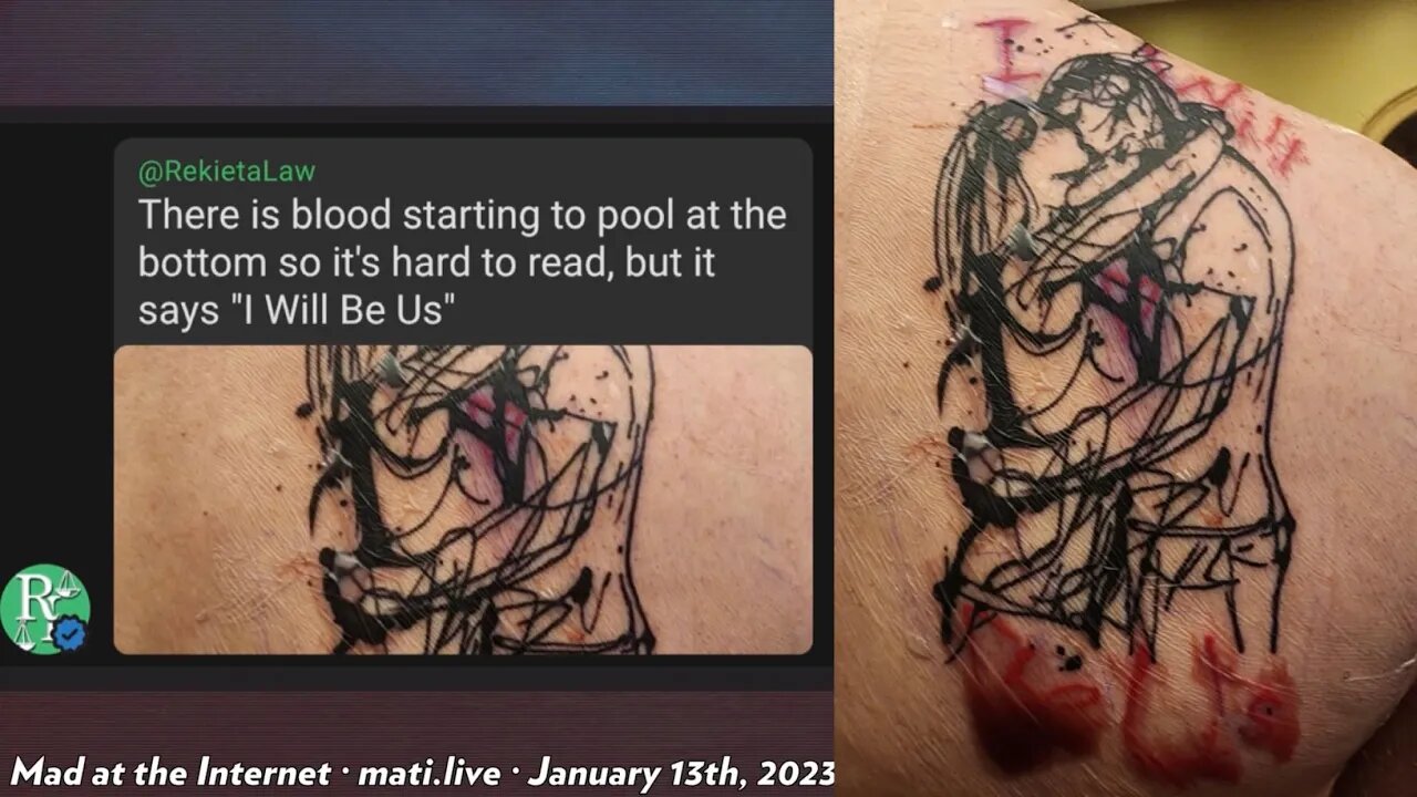 Rekieta’s New Tattoo