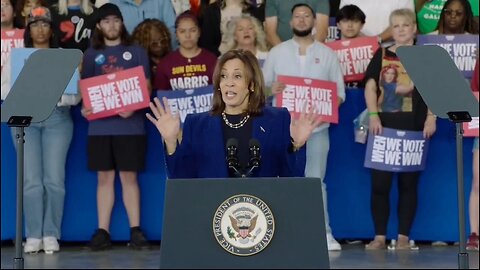 Kamala Pushes The Trump, Women Like It Or Not Hoax
