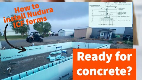 How to Build a House Addition - How to set Nudura ICF forms. Part 8