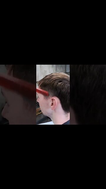 How to clipper the sides of men's hair. A basic method! #barber