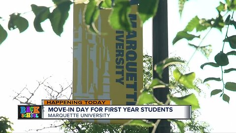 Marquette welcomes first-year students on Move-In Day