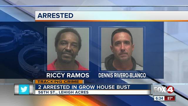 Two men arrested in Lehigh Acres drug bust