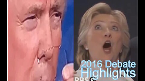 Trump v. Hillary Debate Highlights