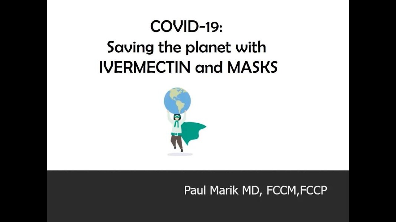 Covid-19 Ivermectin Update by Dr. Paul Marik