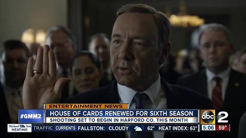 House of Cards renewed for sixth season