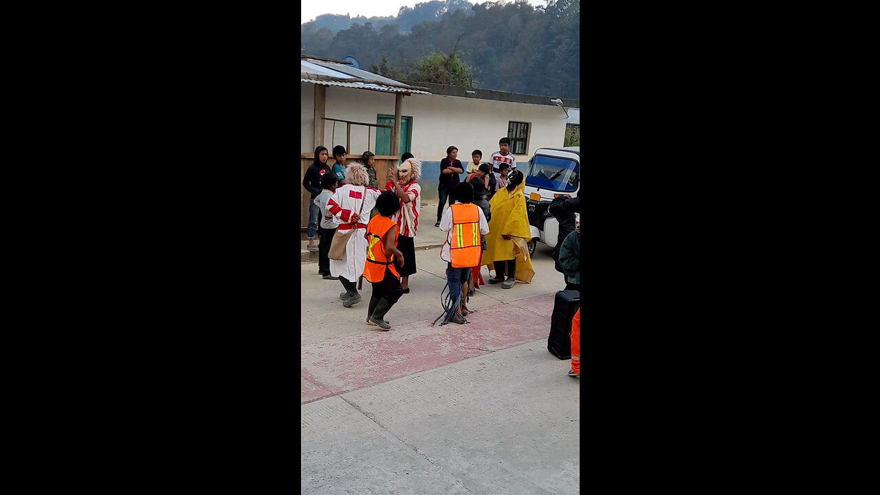 celebrating the carnival in my town