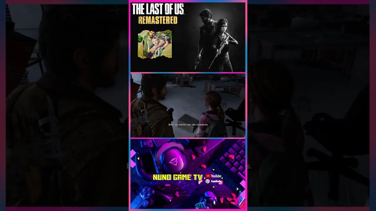 Ao menos não são clicadores | The Last Of Us #Shorts #TLOU #TheLastOfUs